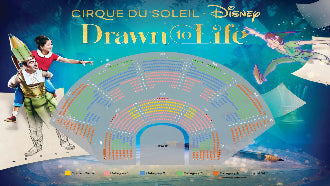 Drawn to Life presented by Cirque du Soleil & Disney Category 3 seating